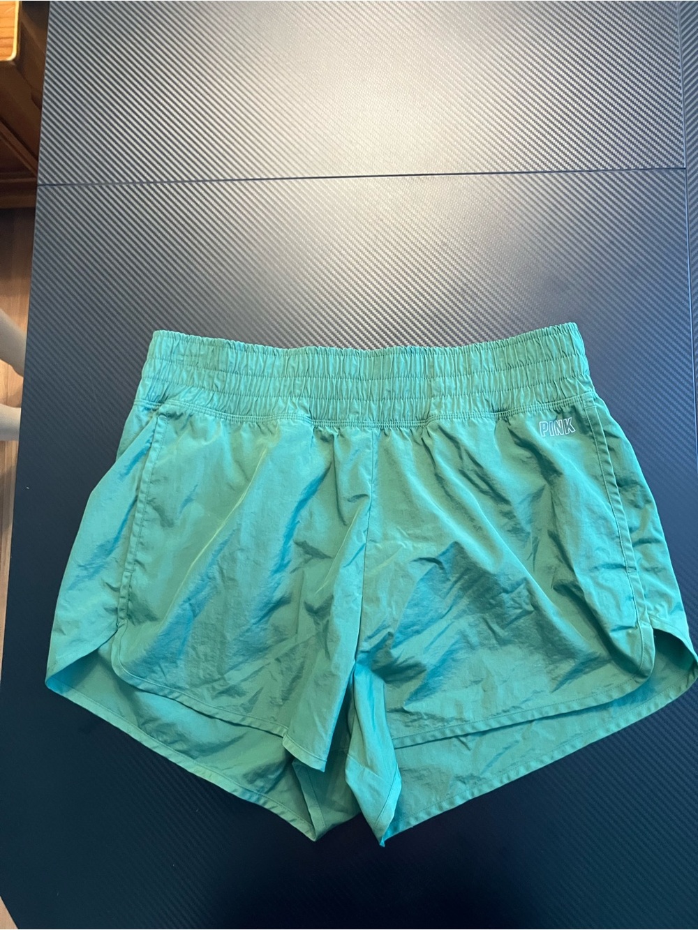 PINK Victoria's Secret Green Lightweight Athletic Shorts